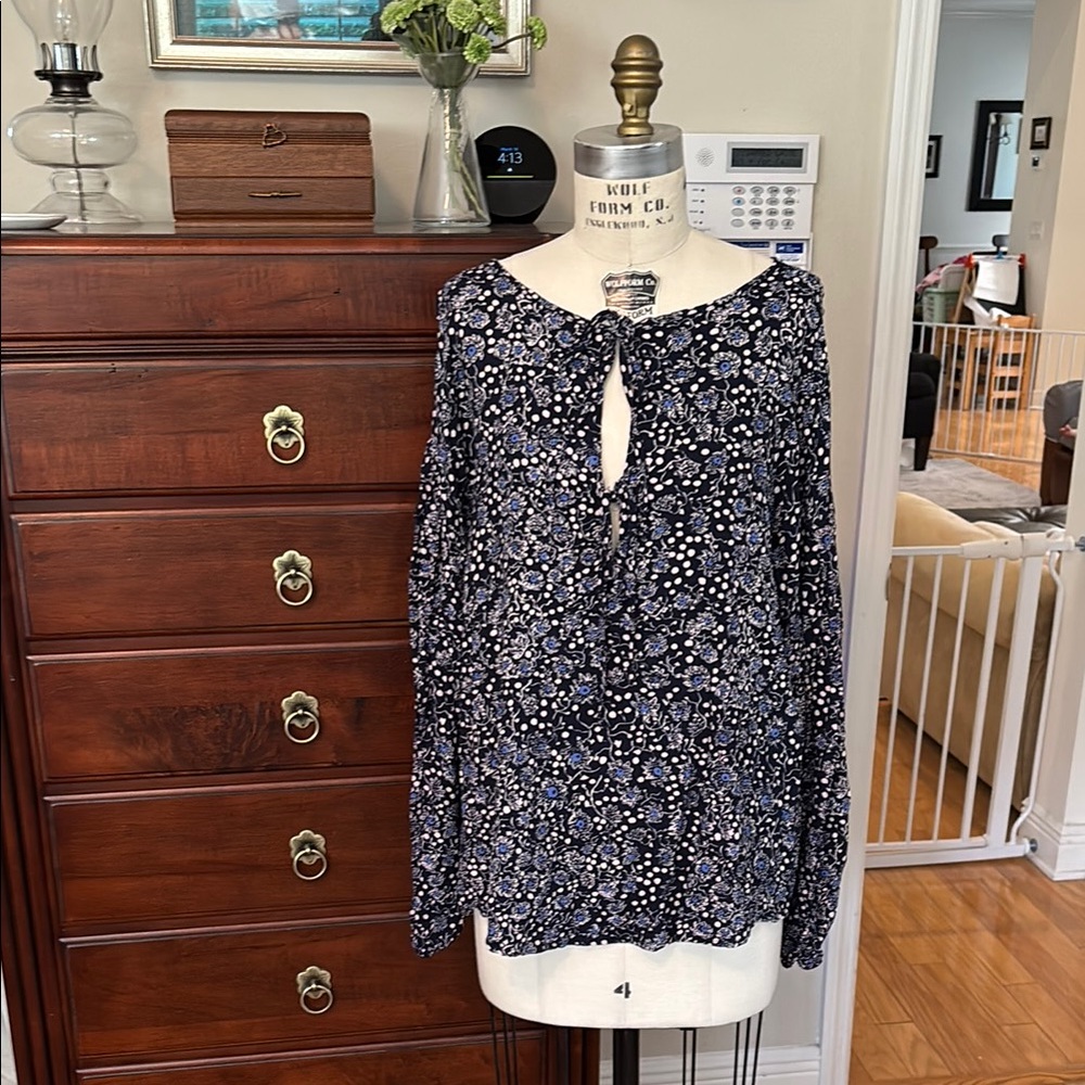 Floral Print Women's Top